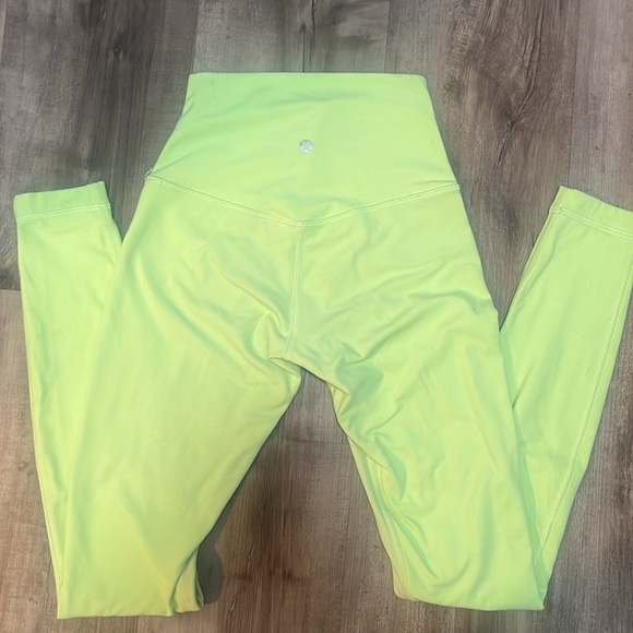 lululemon align lime green leggings - Picture 3 of 3